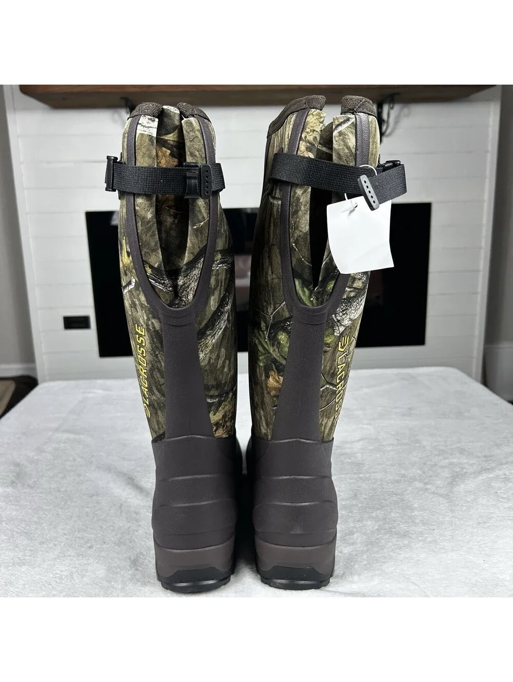 Lacrosse Alpha Lite II 16” Mossy Oak Country Roots Hunting Boots Mens Size 7 New
